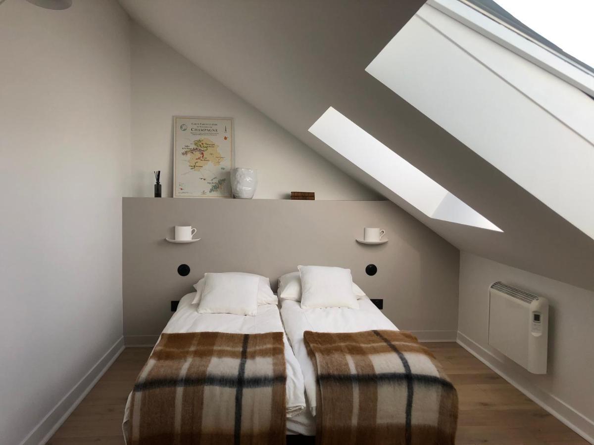 Apartmán Sublime Duplex Champenois Avec Vue Sur Les Vignes Épernay Exteriér fotografie